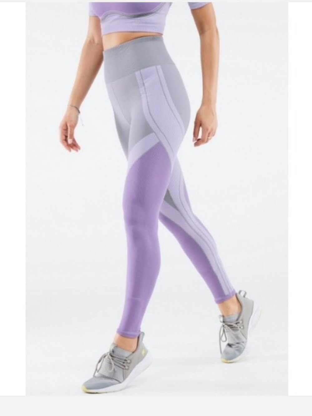Fabletics High-Waisted Seamless Colourblock Leggings